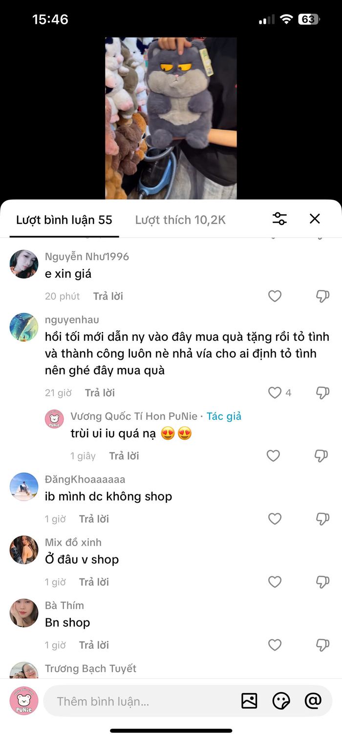 Khách hàng cùng sản phẩm PuNie